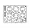 Hasegawa 21777 Yamaha TZR250 (3MA) Late Version (1990) Etching Parts 1/12